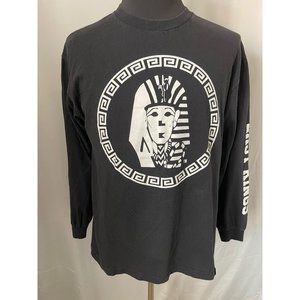 Last Kings Black/White Long Sleeve Graphic T-Shirt